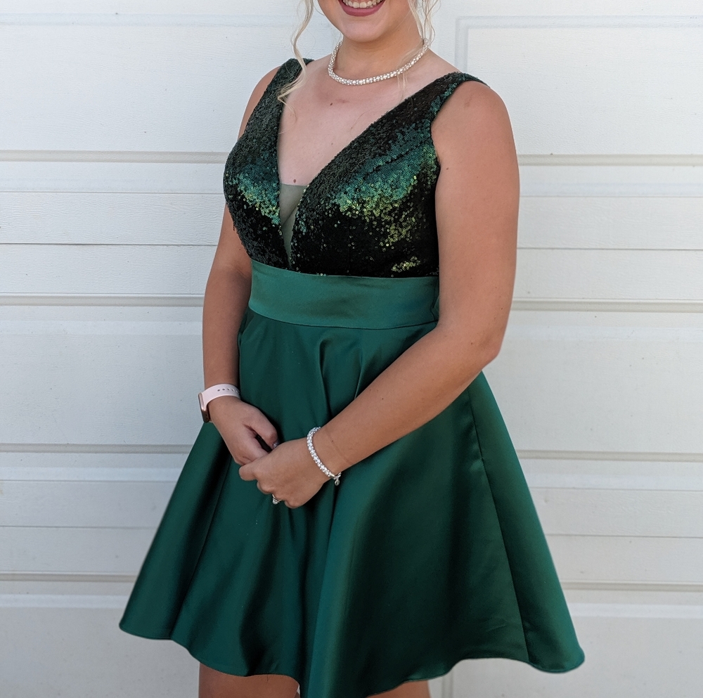Short formal dress